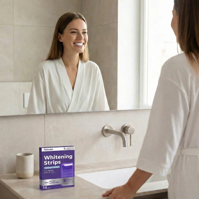 Erase yellow tones & reveal a brighter smile instantly