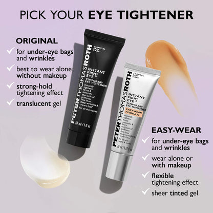 TIGHTEN YEARS OFF YOUR EYES—INSTANTLY